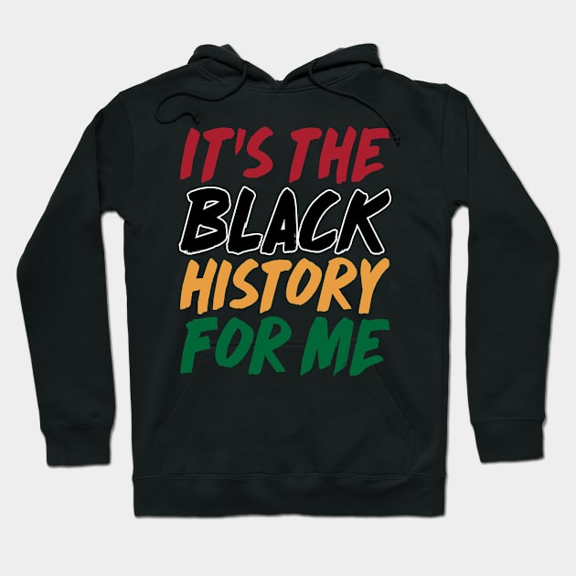 Black History Month Statement Graphic Hoodie by MandeesCloset